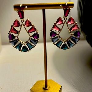 Kendra Scott colored stone earrings